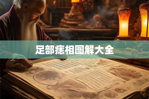 足部痣相图解大全