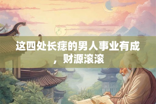 这四处长痣的男人事业有成，财源滚滚
