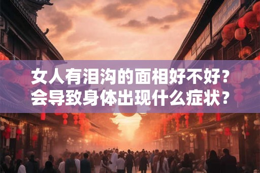 女人有泪沟的面相好不好？会导致身体出现什么症状？