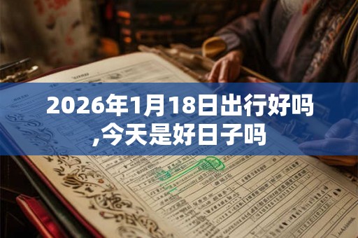 2026年1月18日出行好吗,今天是好日子吗