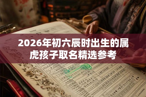 2026年初六辰时出生的属虎孩子取名精选参考 2026年初六辰时出生的属虎孩子取名精选参考