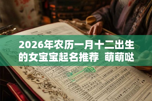 2026年农历一月十二出生的女宝宝起名推荐 萌萌哒的名字 2026年农历一月十二出生的女宝宝起名推荐 萌萌哒的名字