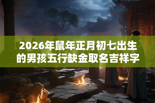 2026年鼠年正月初七出生的男孩五行缺金取名吉祥字 2026年鼠年正月初七出生的男孩五行缺金取名吉祥字