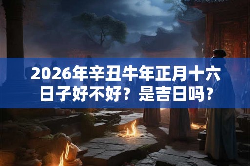 2026年辛丑牛年正月十六日子好不好？是吉日吗？
