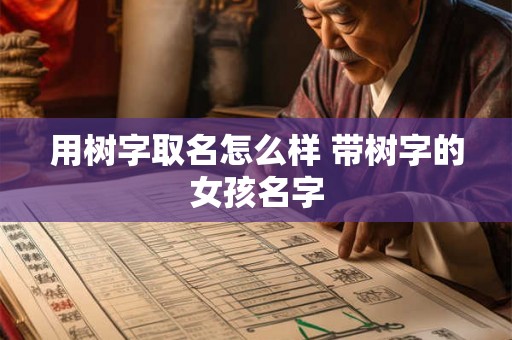 用树字取名怎么样 带树字的女孩名字