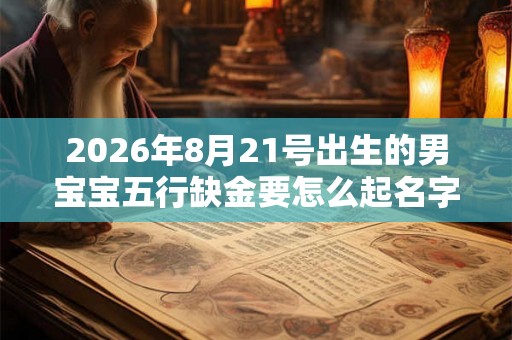 2026年8月21号出生的男宝宝五行缺金要怎么起名字,用什么字好 2026年8月21号出生的男宝宝五行缺金要怎么起名字,用什么字好