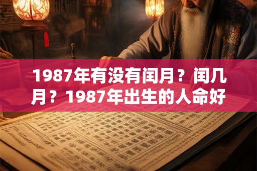 1987年有没有闰月？闰几月？1987年出生的人命好吗？