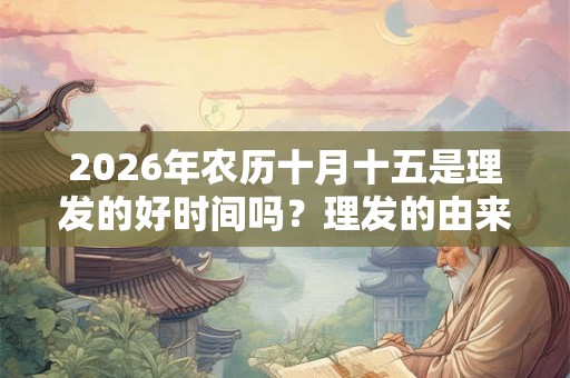 2026年农历十月十五是理发的好时间吗？理发的由来