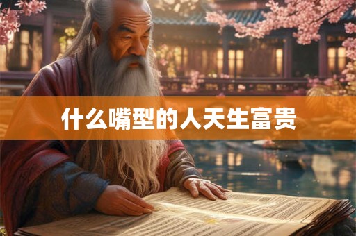 什么嘴型的人天生富贵 什么嘴型的人天生富贵