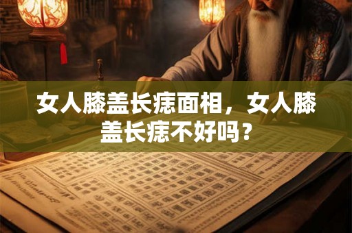 女人膝盖长痣面相，女人膝盖长痣不好吗？