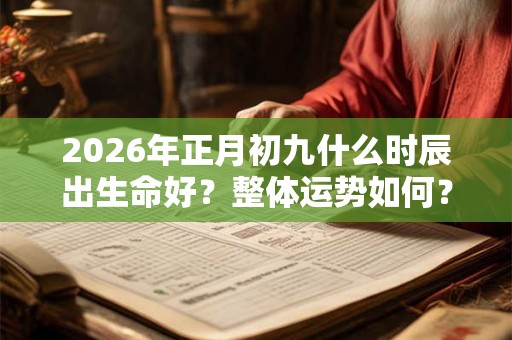 2026年正月初九什么时辰出生命好？整体运势如何？