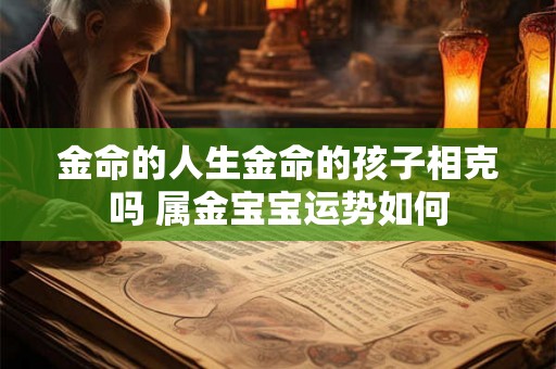 金命的人生金命的孩子相克吗 属金宝宝运势如何