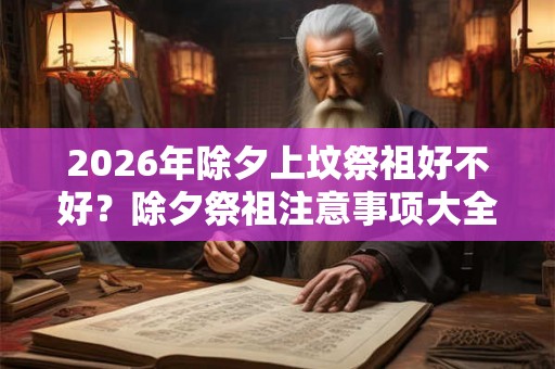 2026年除夕上坟祭祖好不好？除夕祭祖注意事项大全！