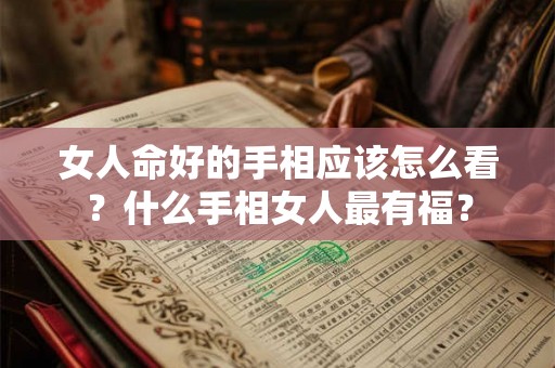女人命好的手相应该怎么看?什么手相女人最有福? 女人命好的手相应该怎么看?什么手相女人最有福?