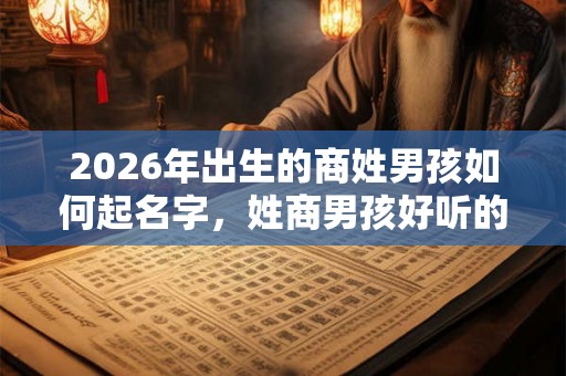 2026年出生的商姓男孩如何起名字,姓商男孩好听的名字 2026年出生的商姓男孩如何起名字,姓商男孩好听的名字