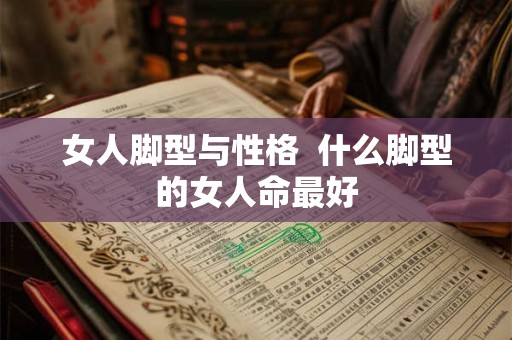 女人脚型与性格 什么脚型的女人命最好 女人脚型与性格 什么脚型的女人命最好