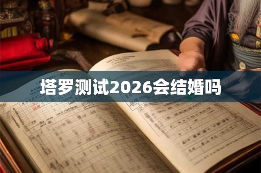 塔罗测试2026会结婚吗