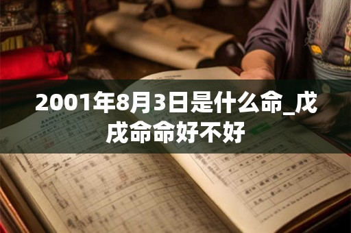 2001年8月3日是什么命_戊戌命命好不好 2001年8月3日是什么命_戊戌命命好不好