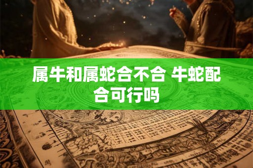 属牛和属蛇合不合 牛蛇配合可行吗 属牛和属蛇合不合 牛蛇配合可行吗