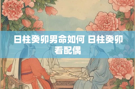 日柱癸卯男命如何 日柱癸卯看配偶