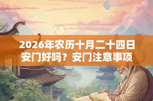 2026年农历十月二十四日安门好吗?安门注意事项 2026年农历十月二十四日安门好吗?安门注意事项