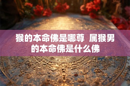 猴的本命佛是哪尊  属猴男的本命佛是什么佛