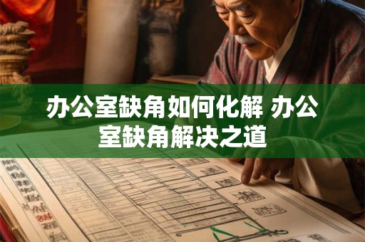 办公室缺角如何化解 办公室缺角解决之道