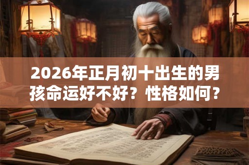 2026年正月初十出生的男孩命运好不好?性格如何? 2026年正月初十出生的男孩命运好不好?性格如何?