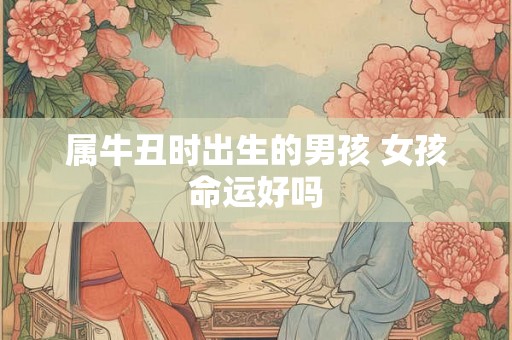 属牛丑时出生的男孩 女孩命运好吗