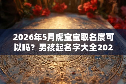 2026年5月虎宝宝取名宸可以吗？男孩起名字大全2026