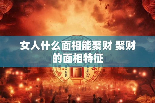 女人什么面相能聚财 聚财的面相特征