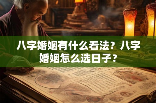 八字婚姻有什么看法?八字婚姻怎么选日子? 八字婚姻有什么看法?八字婚姻怎么选日子?