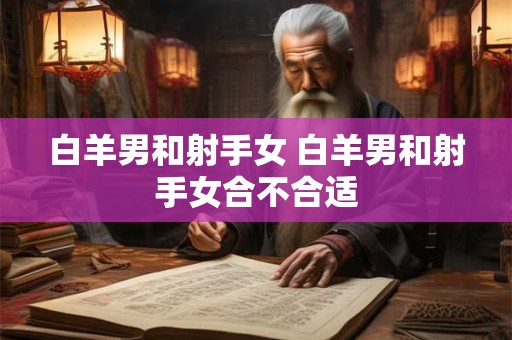 白羊男和射手女 白羊男和射手女合不合适