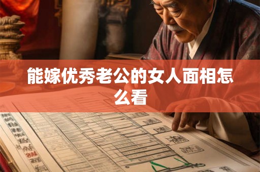 能嫁优秀老公的女人面相怎么看