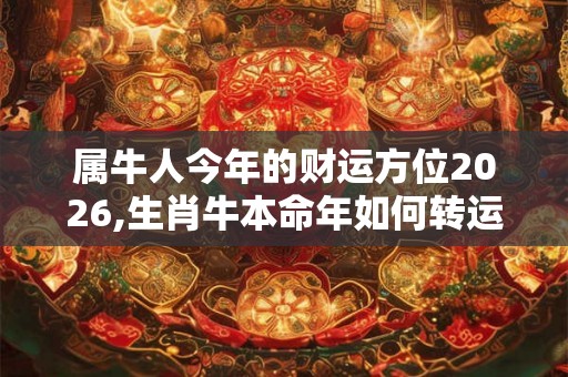 属牛人今年的财运方位2026,生肖牛本命年如何转运? 属牛人今年的财运方位2026,生肖牛本命年如何转运?