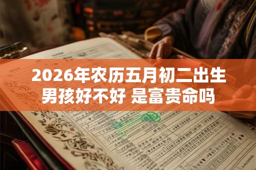 2026年农历五月初二出生男孩好不好 是富贵命吗