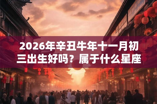 2026年辛丑牛年十一月初三出生好吗？属于什么星座？