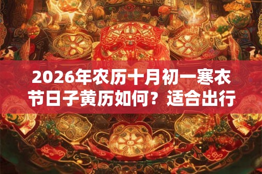 2026年农历十月初一寒衣节日子黄历如何？适合出行吗？