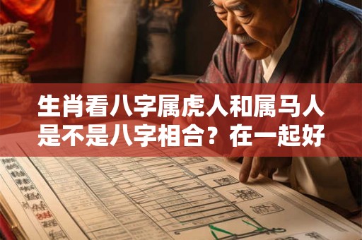 生肖看八字属虎人和属马人是不是八字相合？在一起好吗？