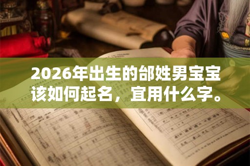 2026年出生的邰姓男宝宝该如何起名,宜用什么字。 2026年出生的邰姓男宝宝该如何起名,宜用什么字。