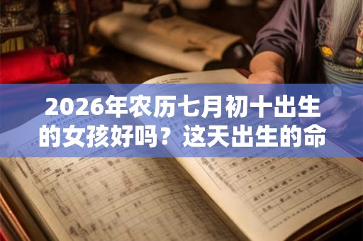 2026年农历七月初十出生的女孩好吗？这天出生的命运分析