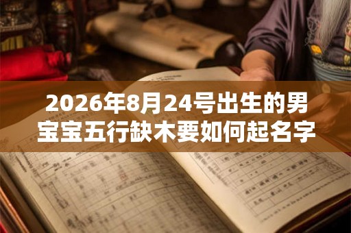 2026年8月24号出生的男宝宝五行缺木要如何起名字