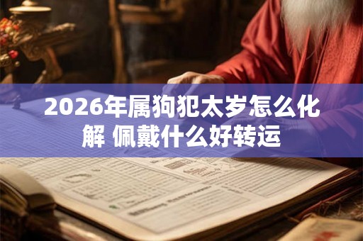 2026年属狗犯太岁怎么化解 佩戴什么好转运