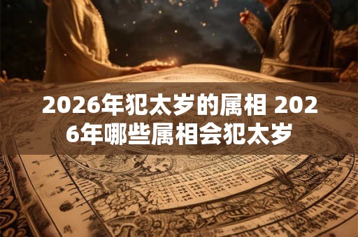 2026年犯太岁的属相 2026年哪些属相会犯太岁