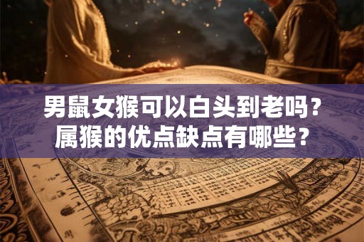 男鼠女猴可以白头到老吗？属猴的优点缺点有哪些？