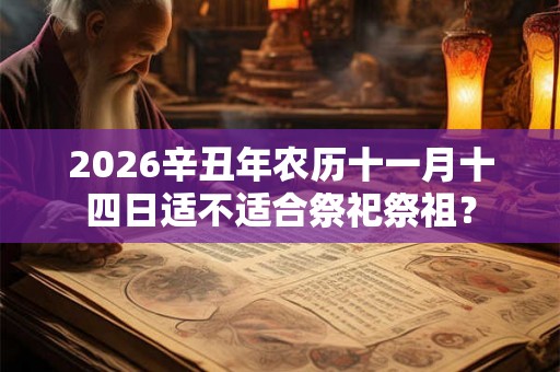 2026辛丑年农历十一月十四日适不适合祭祀祭祖？