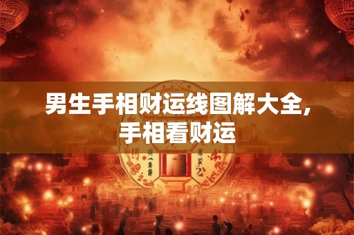 男生手相财运线图解大全,手相看财运