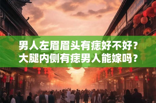 男人左眉眉头有痣好不好？大腿内侧有痣男人能嫁吗？