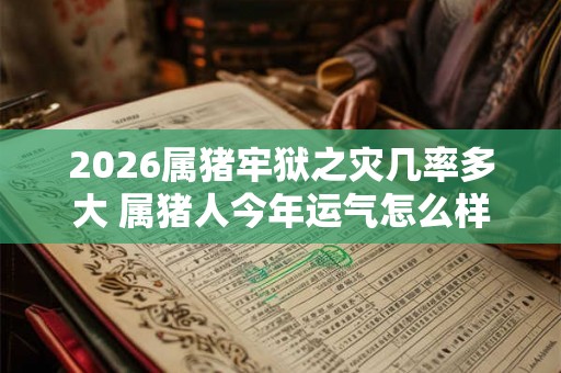 2026属猪牢狱之灾几率多大 属猪人今年运气怎么样