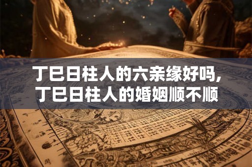 丁巳日柱人的六亲缘好吗,丁巳日柱人的婚姻顺不顺